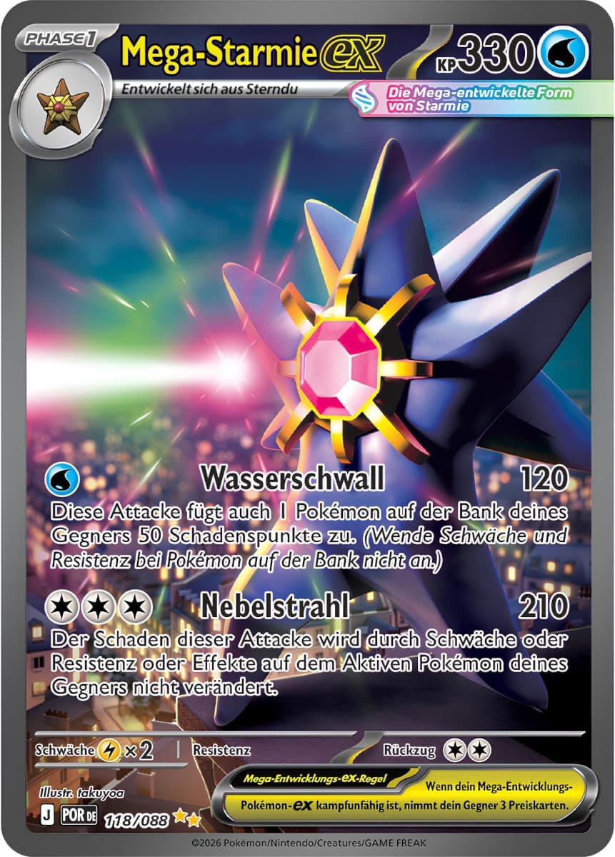 POR118 - Mega Starmie ex