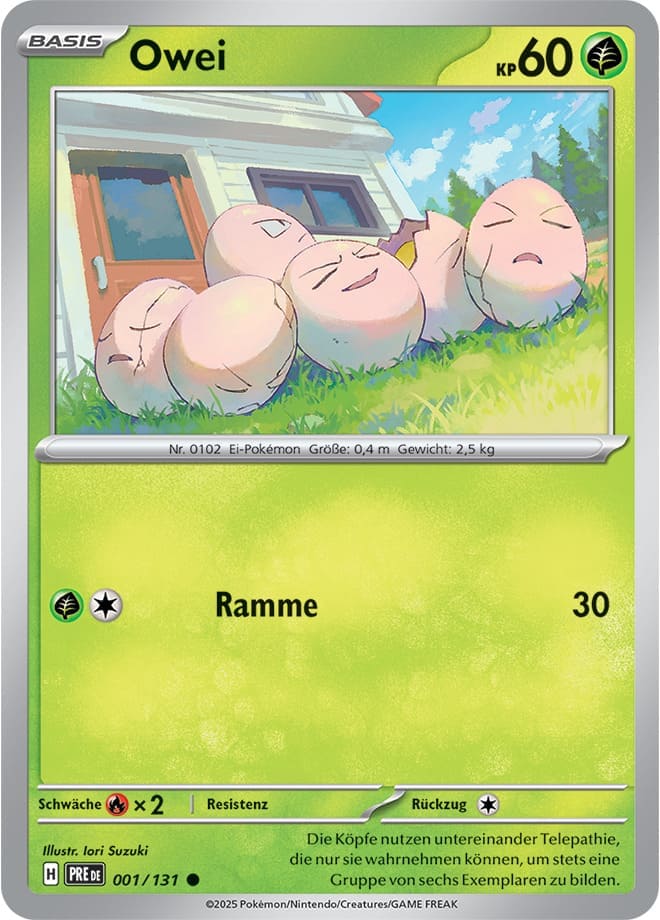 PRE001 - Owei - Prismatische Entwicklungen - KP 8.5 - (PRE001/131)