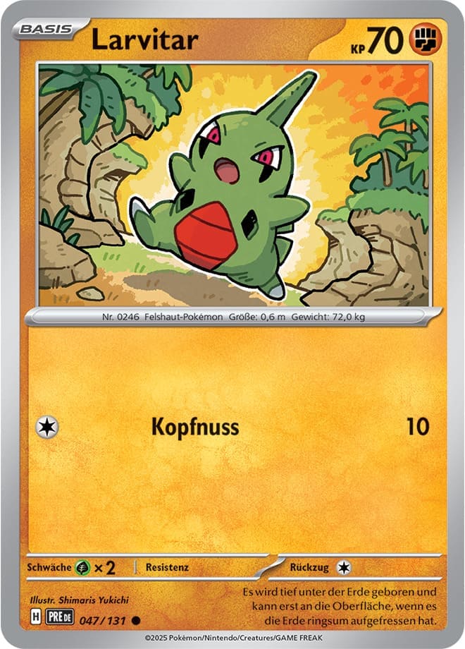 PRE047 - Larvitar - Prismatische Entwicklungen - KP 8.5 - (PRE047/131)