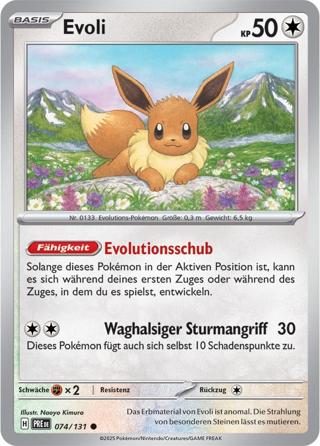 PRE074 - Evoli - Prismatische Entwicklungen - KP 8.5 - (PRE074/131)