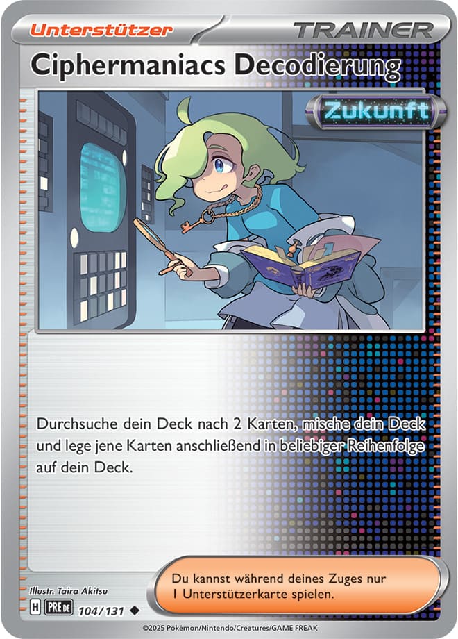 PRE104 - Ciphermaniacs Decodierung - Prismatische Entwicklungen - KP 8.5 - (PRE104/131)
