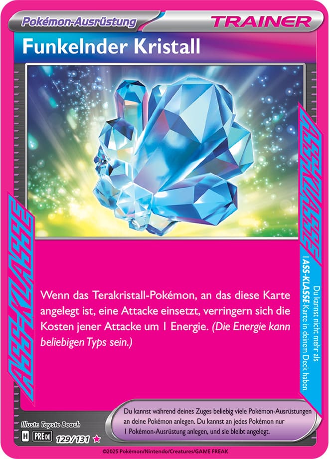 PRE129 - Funkelnder Kristall - Prismatische Entwicklungen - KP 8.5 - (PRE129/131)