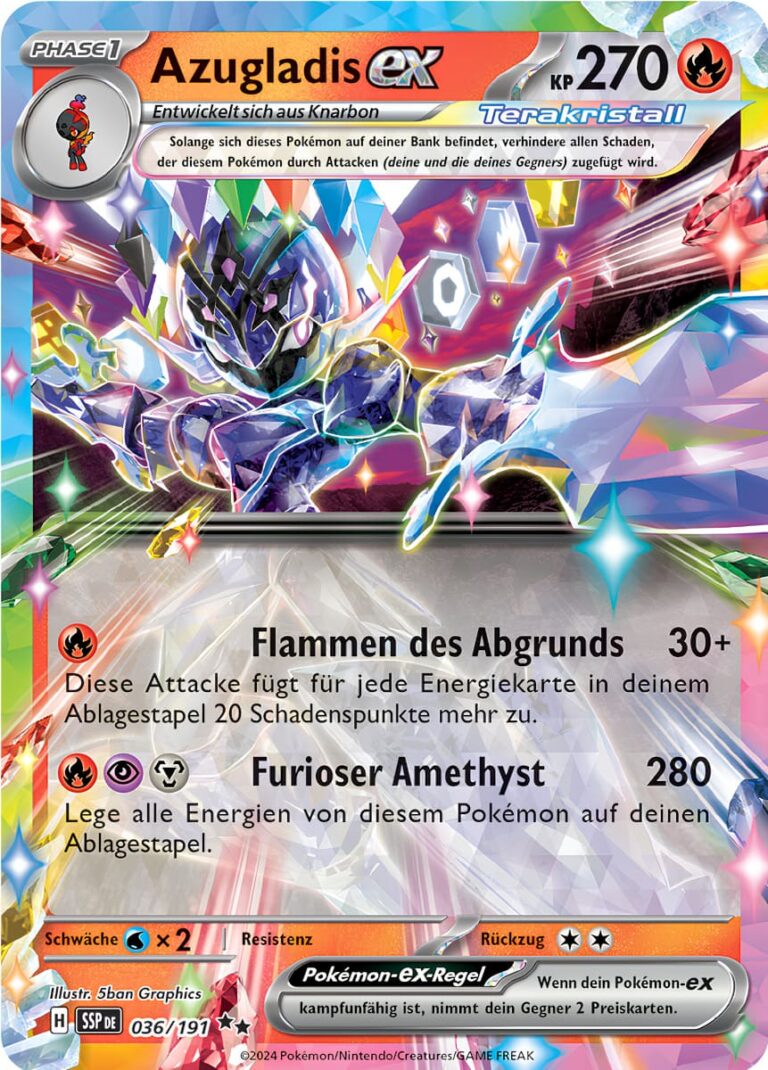 SSP036 - Azugladis ex - Stürmische Funken - KP 08 - (SSP036/191)
