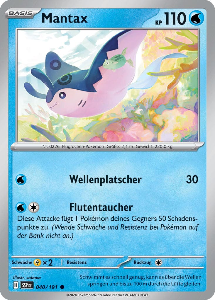 SSP040 - Mantax - Stürmische Funken - KP 08 - (SSP040/191)