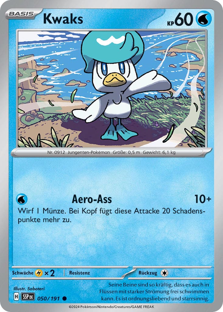 SSP050 - Kwaks - Stürmische Funken - KP 08 - (SSP050/191)