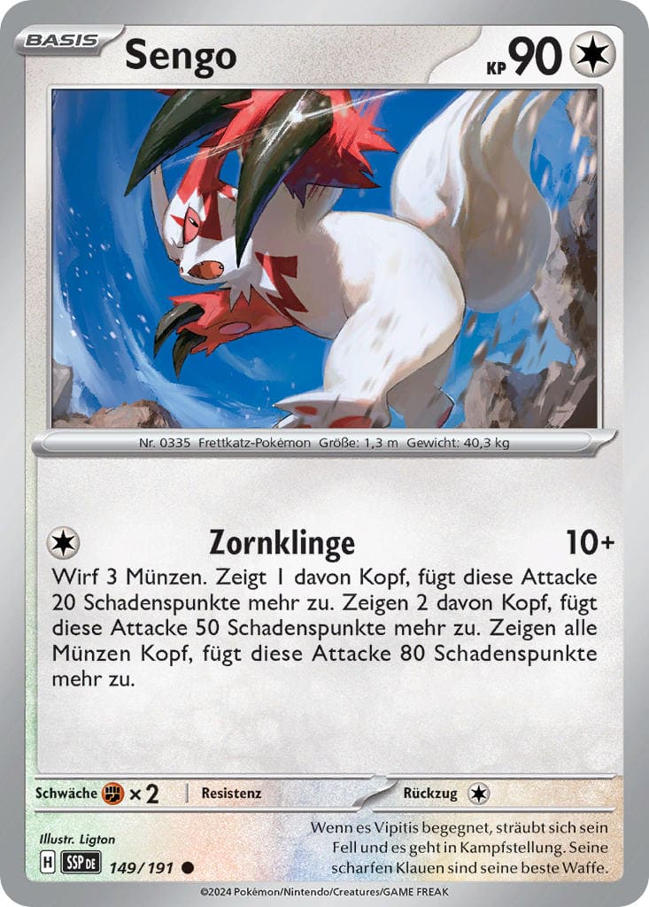 SSP149 - Sengo - Stürmische Funken - KP 08 - (SSP149/191)
