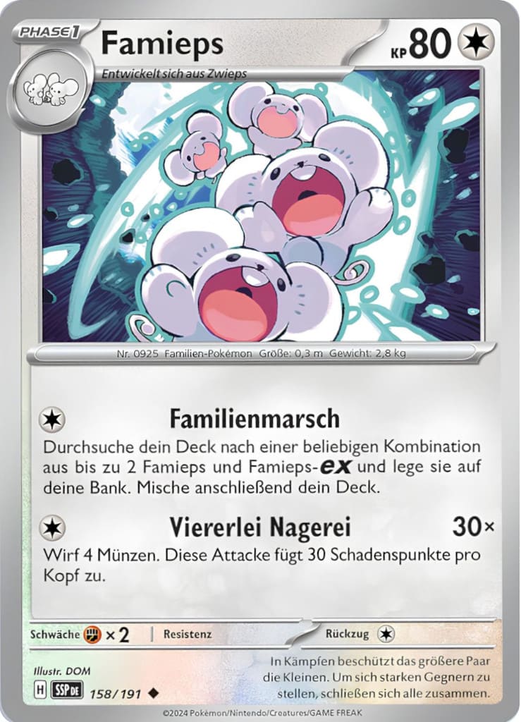 SSP158 - Famieps - Stürmische Funken - KP 08 - (SSP158/191)