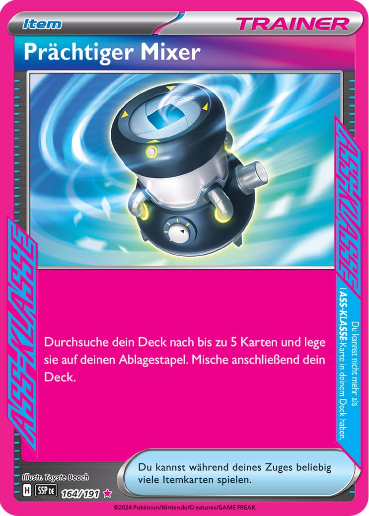 SSP164 - Prächtiger Mixer - Stürmische Funken - KP 08 - (SSP164/191)