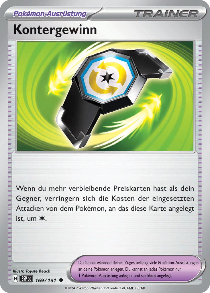 SSP169 - Kontergewinn - Stürmische Funken - KP 08 - (SSP169/191)