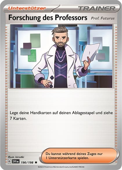 SVI190 - Forschung des Professors - Professor Futurus - Karmesin & Purpur - KP 01 - (Profes/198)