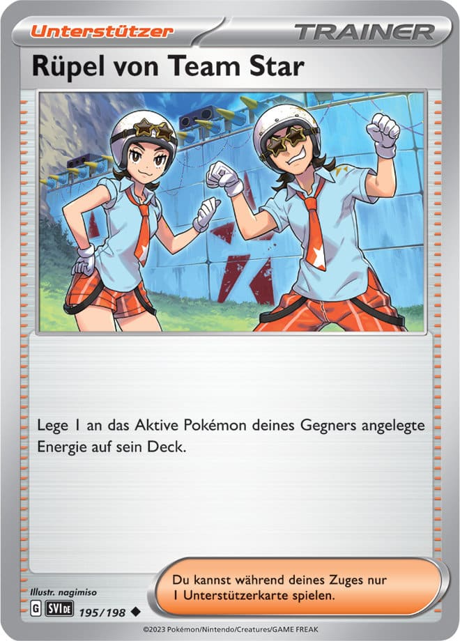 SVI195 - Rüpel von Team Star - Karmesin & Purpur - KP 01 - (SVI195/198)