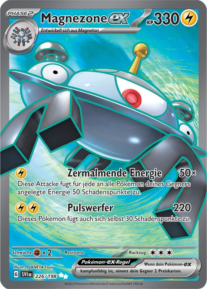 SVI226 - Magnezone EX - Karmesin & Purpur - KP 01 - (SVI226/198)