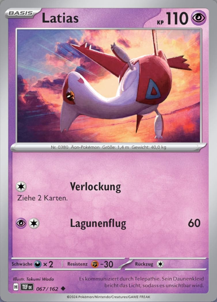 TEF067 - Latias - Gewalten der Zeit - KP 05 - (TEF067/162)