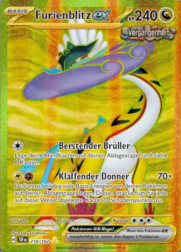 TEF218 - Furienblitz EX - Gewalten der Zeit - KP 05 - (TEF218/162)