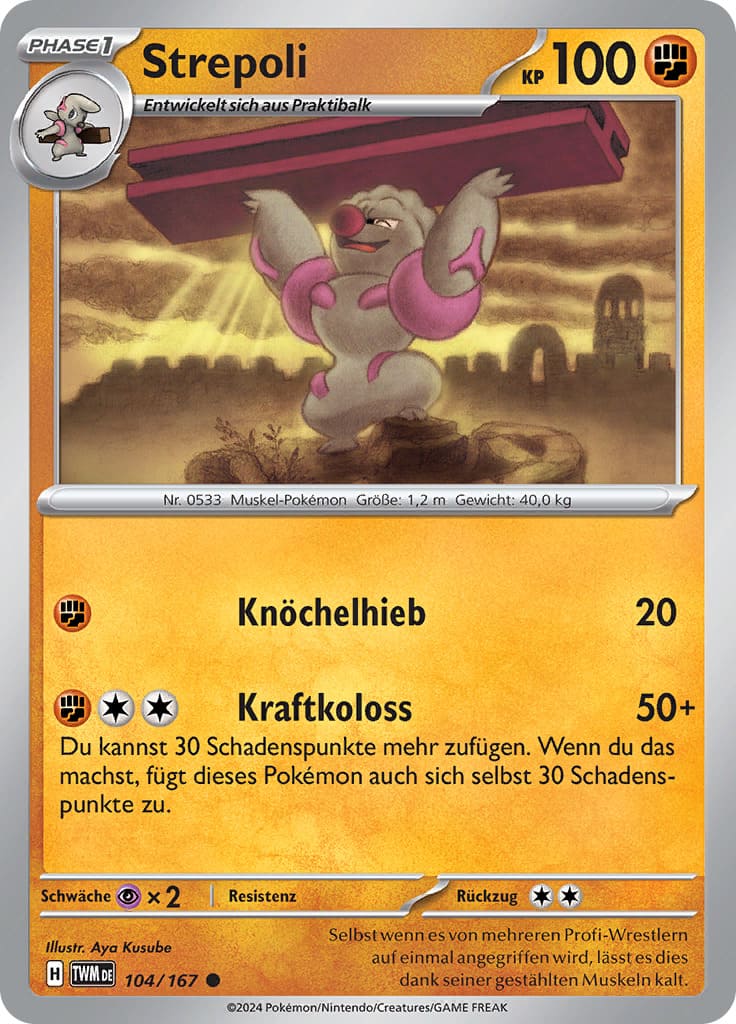 TWM104 - Strepoli - Maskerade im Zwielicht - KP 06 - (TWM104/167)