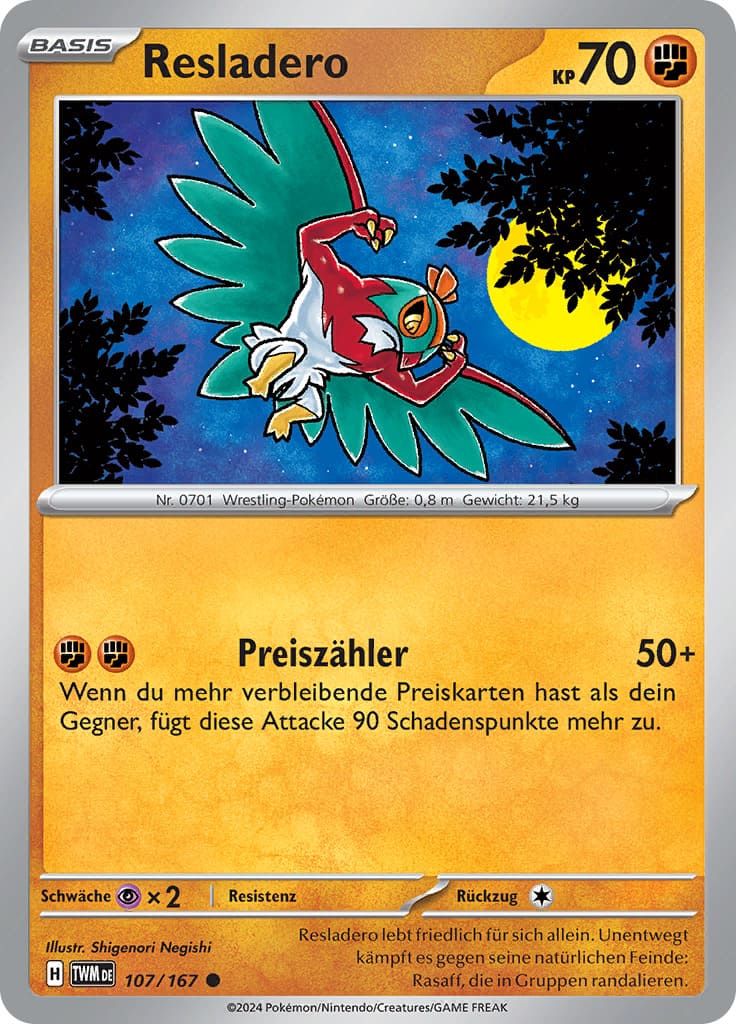 TWM107 - Resladero - Maskerade im Zwielicht - KP 06 - (TWM107/167)
