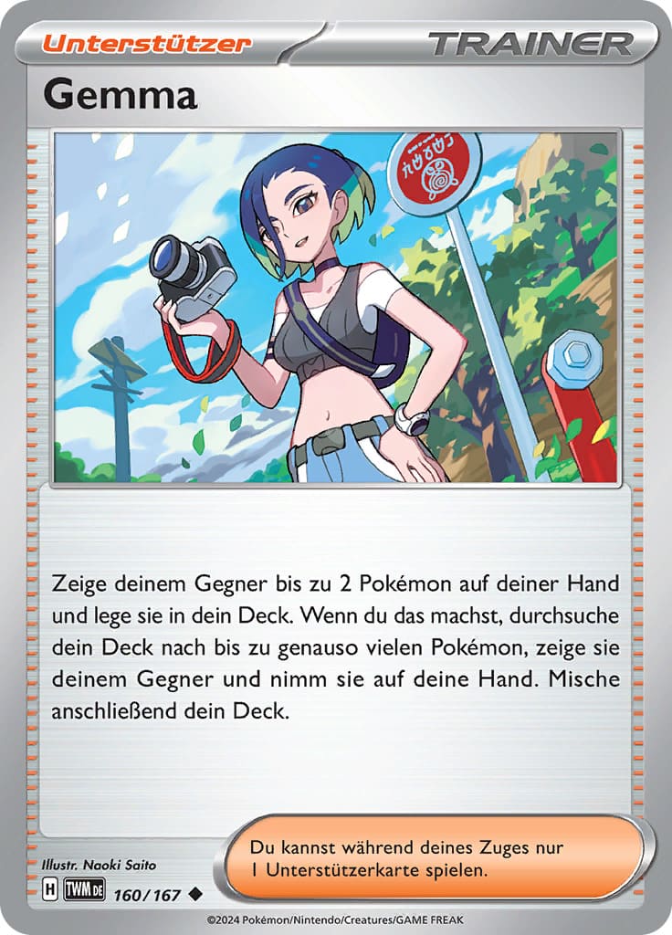 TWM160 - Gemma - Maskerade im Zwielicht - KP 06 - (TWM160/167)