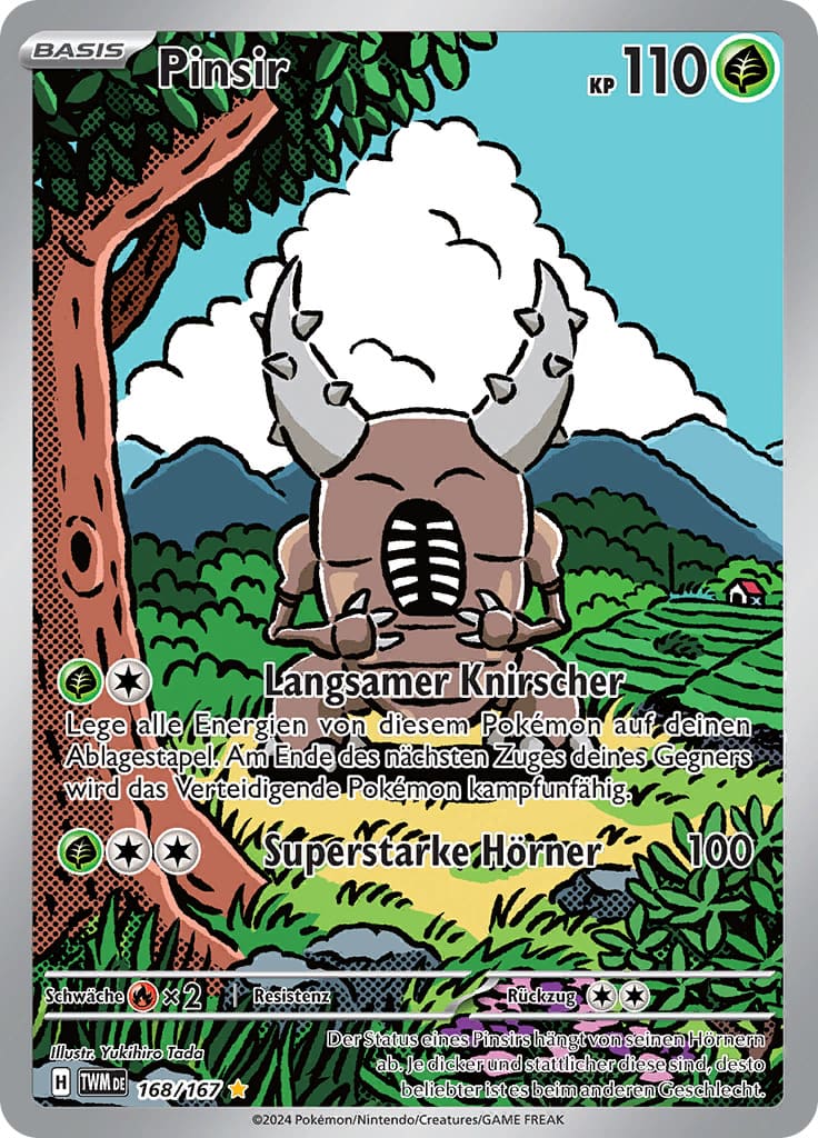 TWM168 - Pinsir - Maskerade im Zwielicht - KP 06 - (TWM168/167)