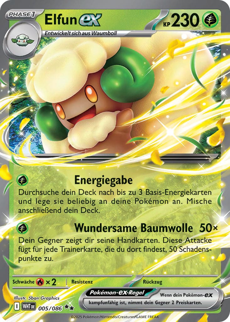 WHT005 - Elfun ex - Weiße Flammen - KP 10.5 - (WHT005/86)