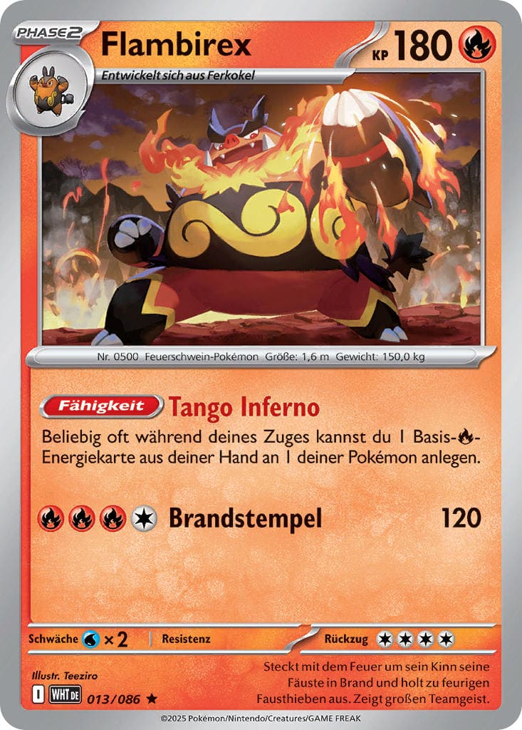 WHT013 - Flambirex - Weiße Flammen - KP 10.5 - (WHT013/86)