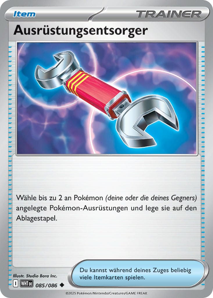 WHT085 - Ausrüstungsentsorger - Weiße Flammen - KP 10.5 - (WHT085/86)
