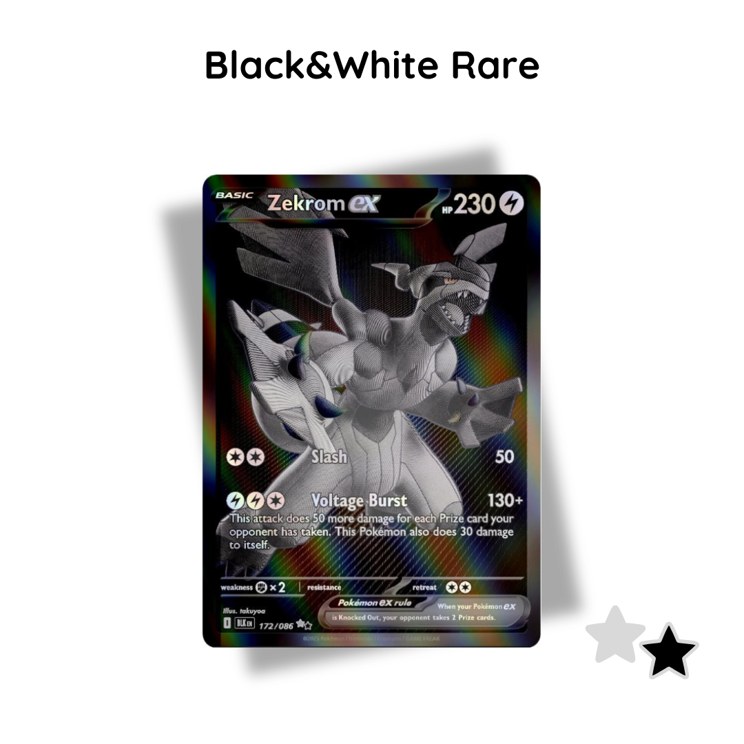 Black & White Rare
