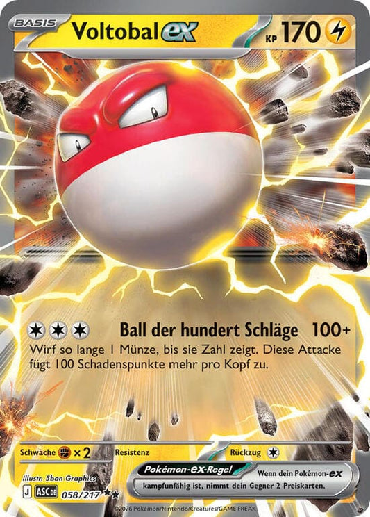 ASC058 - Voltobal ex - Erhabene Helden - ME 2.5 - (ASC058/217)