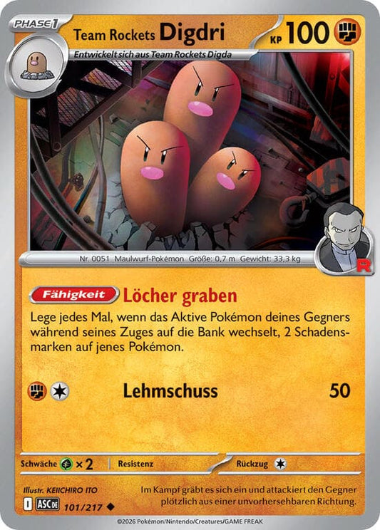 ASC101 - Team Rockets Digdri - Erhabene Helden - ME 2.5 - (ASC101/217)