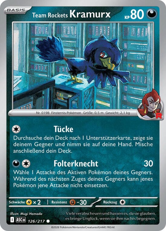 ASC126 - Team Rockets Kramurx - Erhabene Helden - ME 2.5 - (ASC126/217)
