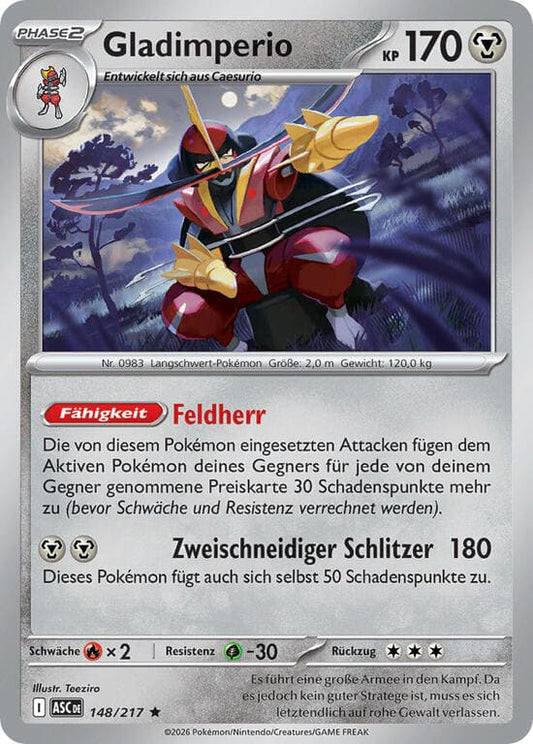 ASC148 - Gladimperio - Erhabene Helden - ME 2.5 - (ASC148/217)
