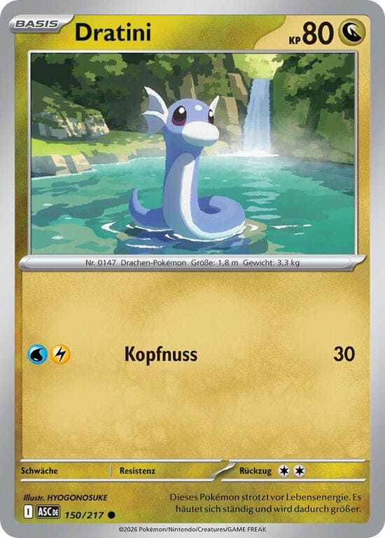 ASC150 - Dratini - Erhabene Helden - ME 2.5 - (ASC150/217)