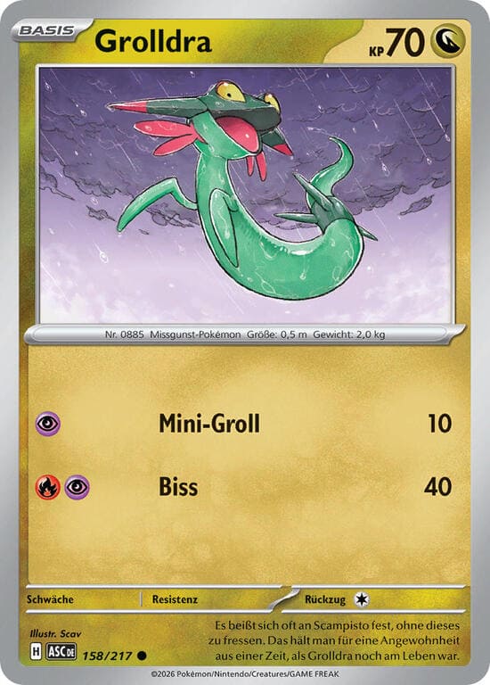ASC158 - Grolldra - Erhabene Helden - ME 2.5 - (ASC158/217)