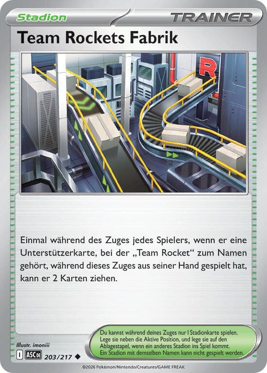 ASC203 - Team Rockets Fabrik - Erhabene Helden - ME 2.5 - (ASC203/217)