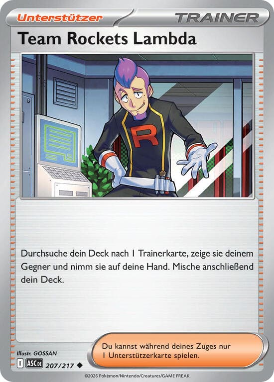 ASC207 - Team Rockets Lambda - Erhabene Helden - ME 2.5 - (ASC207/217)