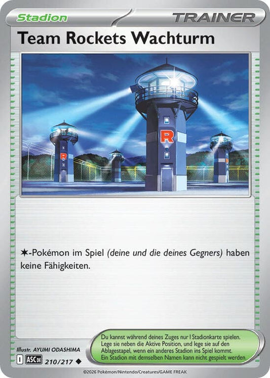 ASC210 - Team Rockets Wachturm - Erhabene Helden - ME 2.5 - (ASC210/217)