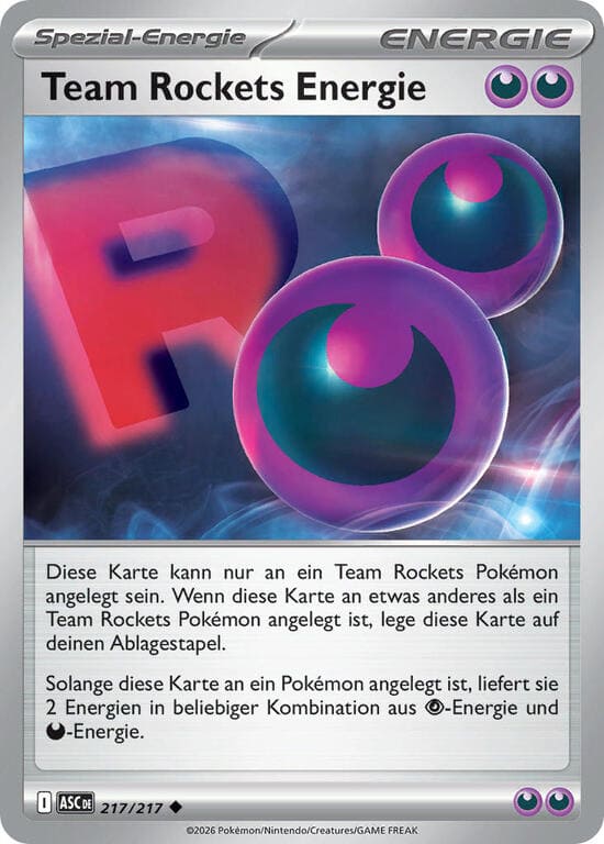 ASC217 - Team Rockets Energie - Erhabene Helden - ME 2.5 - (ASC217/217)