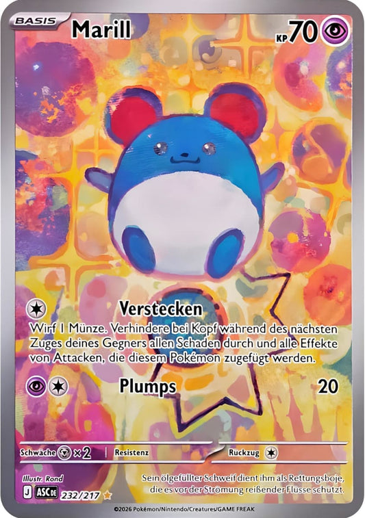ASC232 - Marill - Erhabene Helden - ME 2.5 - (ASC232/217)