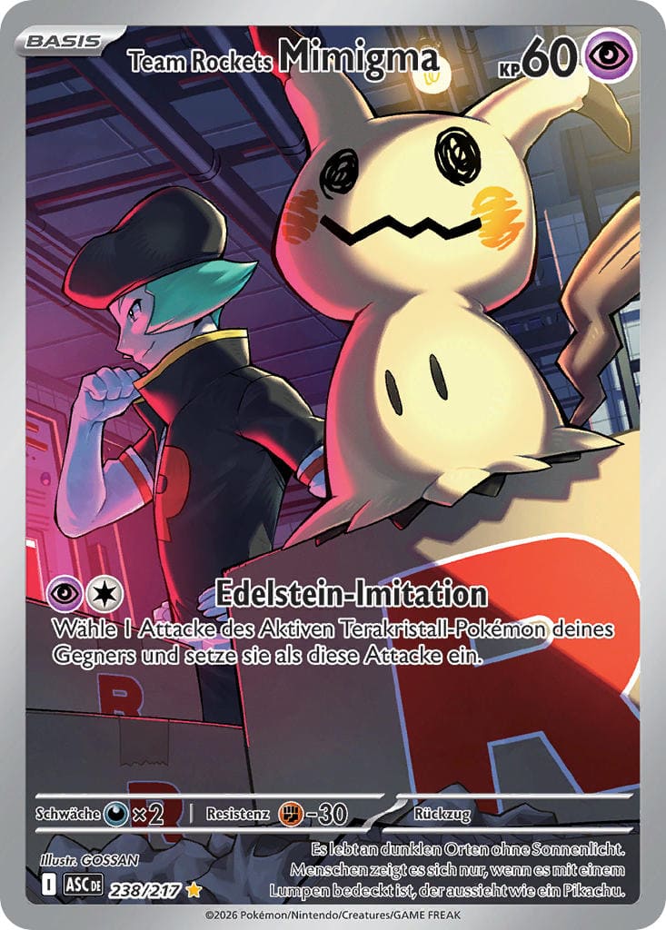 ASC238 - Team Rockets Mimigma - Erhabene Helden - ME 2.5 - (ASC238/217)