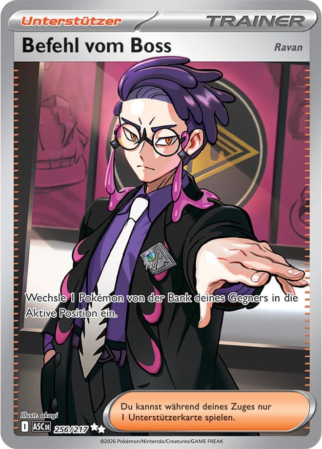 ASC256 - Befehl vom Boss - Ravan - Erhabene Helden - ME 2.5 - (ASC256/217)