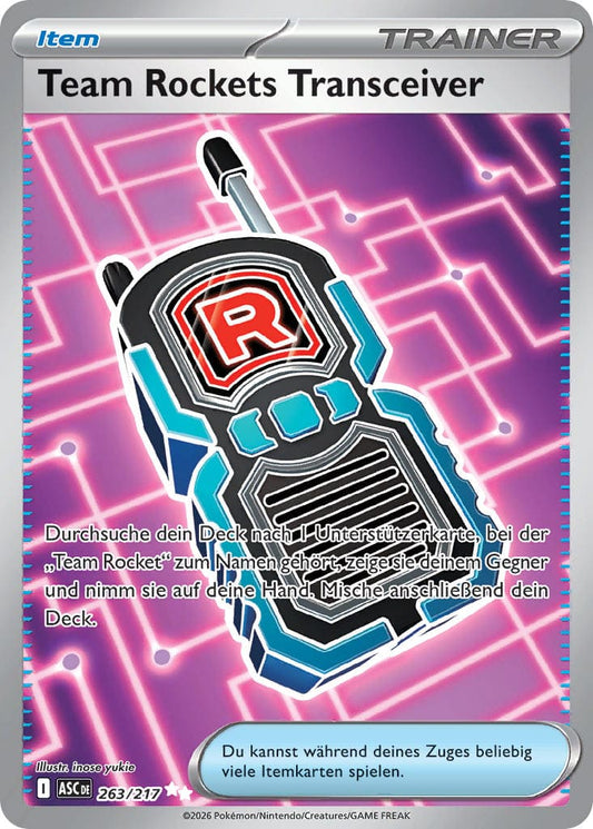 ASC263 - Team Rockets Transceiver - Erhabene Helden - ME 2.5 - (ASC263/217)