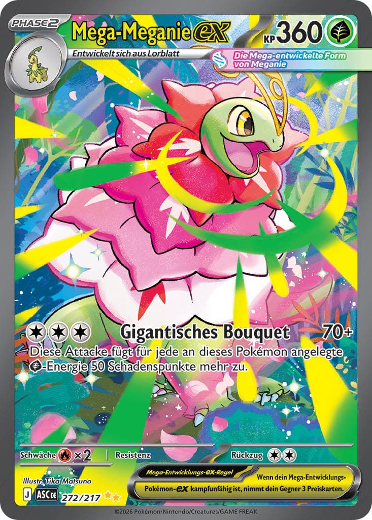 ASC272 - Mega Meganie ex - Erhabene Helden - ME 2.5 - (ASC272/217)