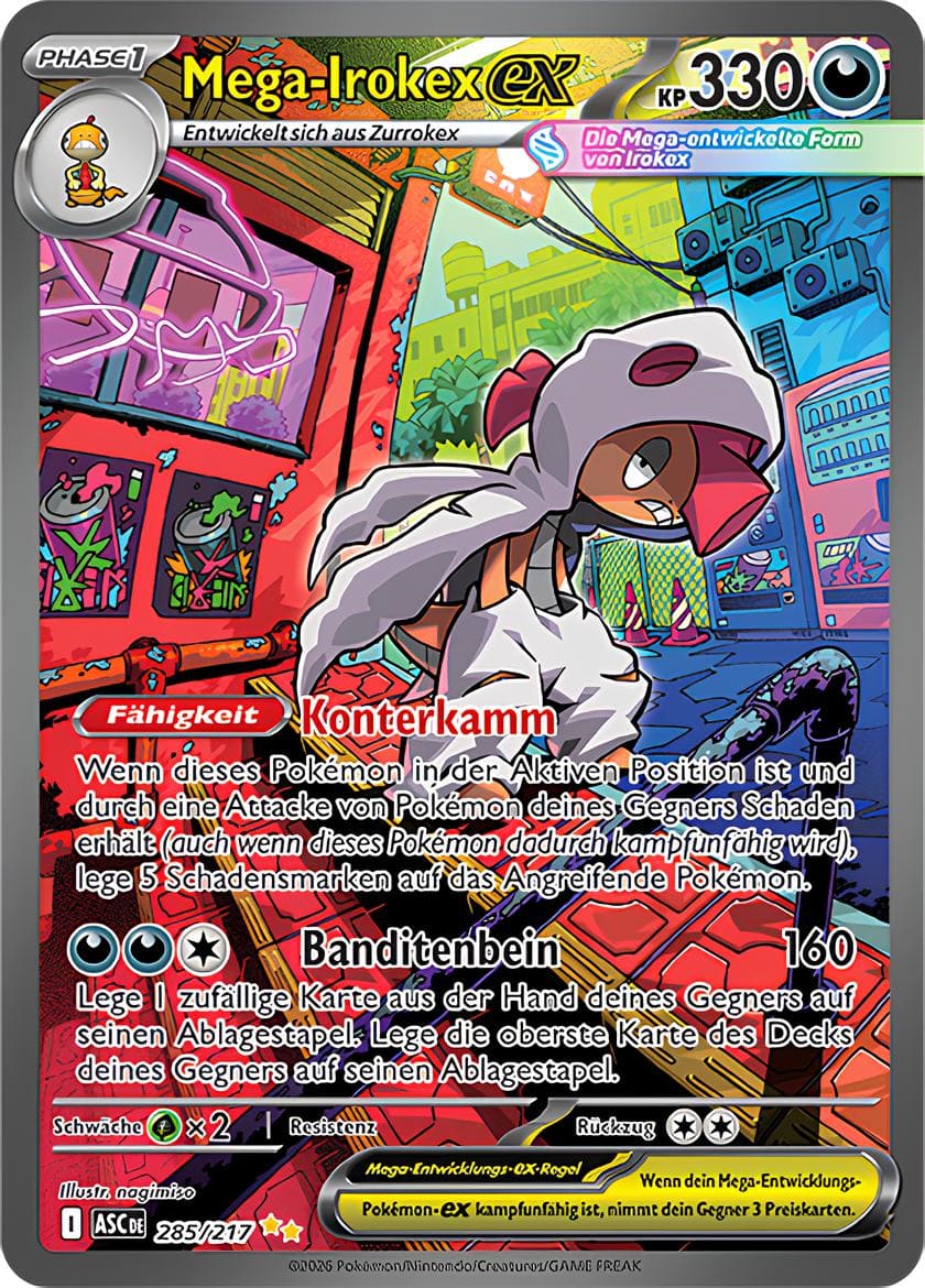 ASC285 - Mega Irokex ex - Erhabene Helden - ME 2.5 - (ASC285/217)