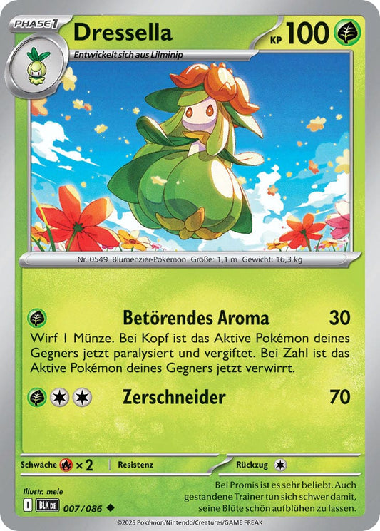 BLK007 - Dressella - Schwarze Blitze - KP 10.5 - (BLK007/86)