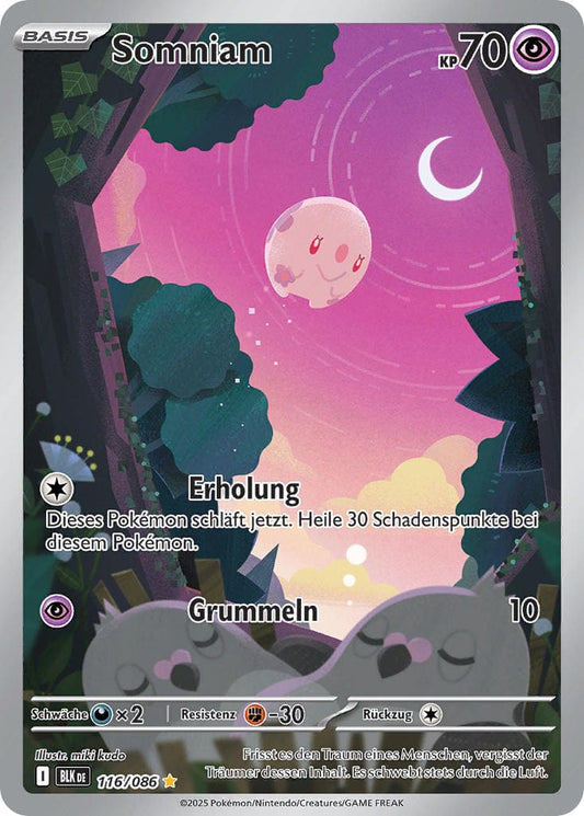 BLK116 - Somniam - Schwarze Blitze - KP 10.5 - (BLK116/86)