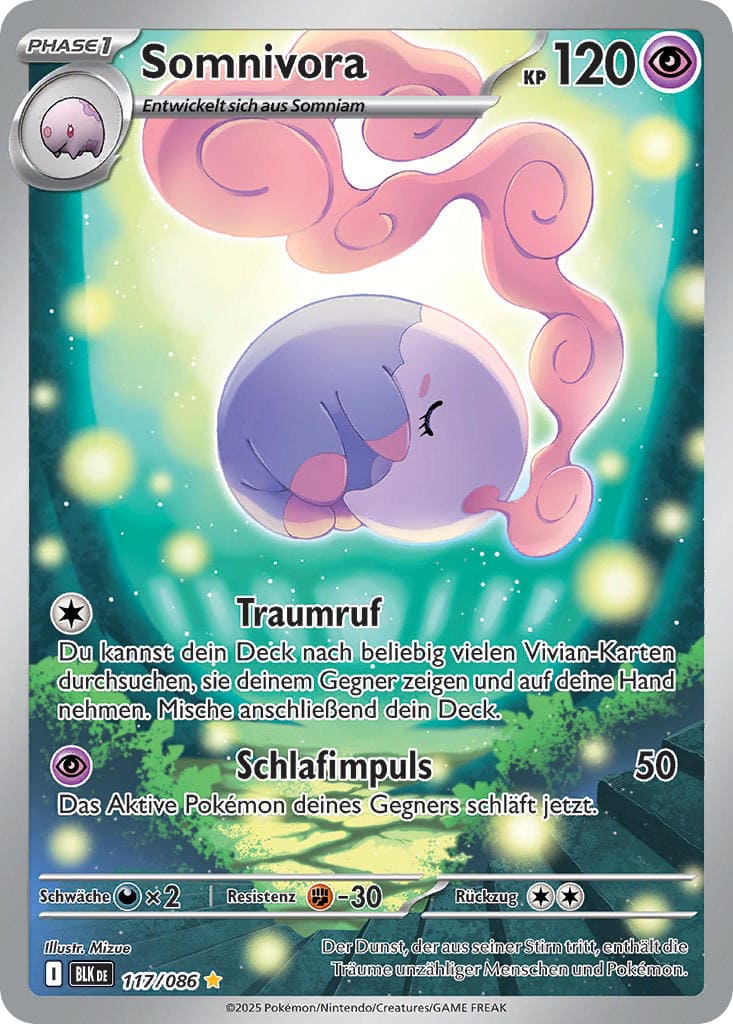 BLK117 - Somnivora - Schwarze Blitze - KP 10.5 - (BLK117/86)