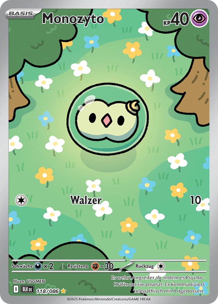 BLK118 - Monozyto - Schwarze Blitze - KP 10.5 - (BLK118/86)