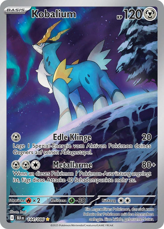 BLK144 - Kobalium - Schwarze Blitze - KP 10.5 - (BLK144/86)