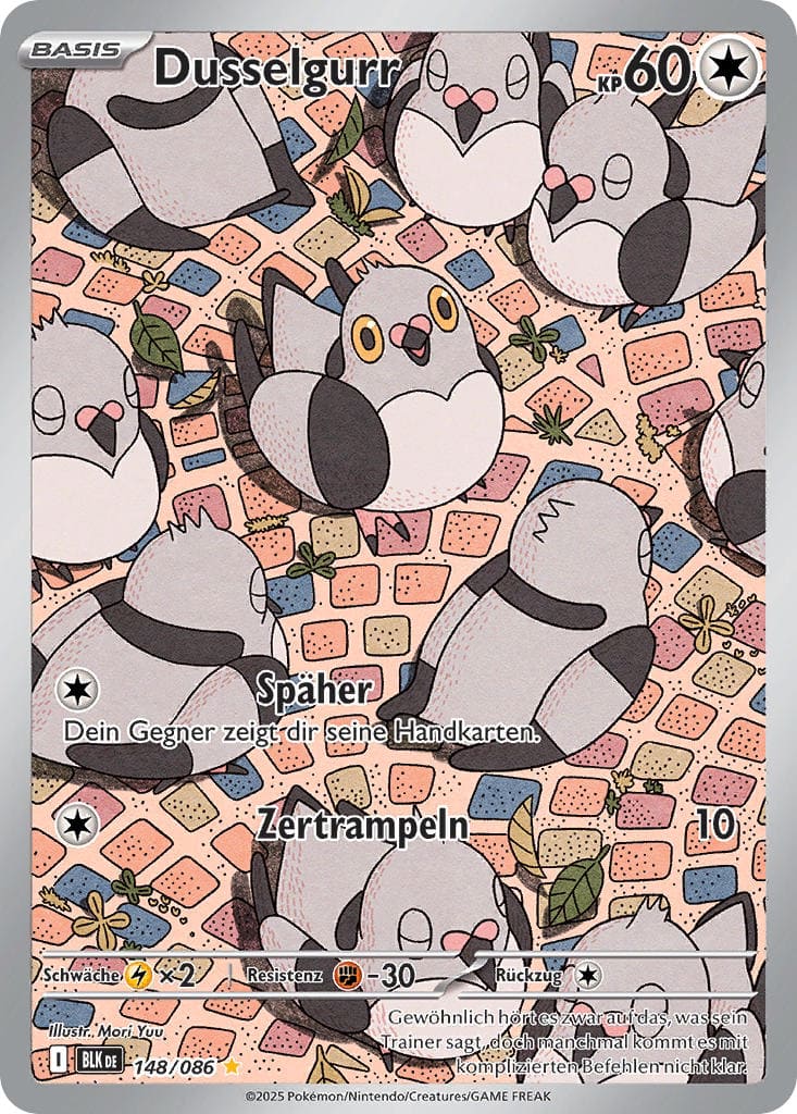 BLK148 - Dusselgurr - Schwarze Blitze - KP 10.5 - (BLK148/86)