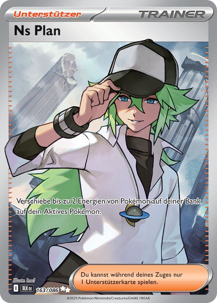 BLK163 - Ns Plan - Schwarze Blitze - KP 10.5 - (BLK163/86)