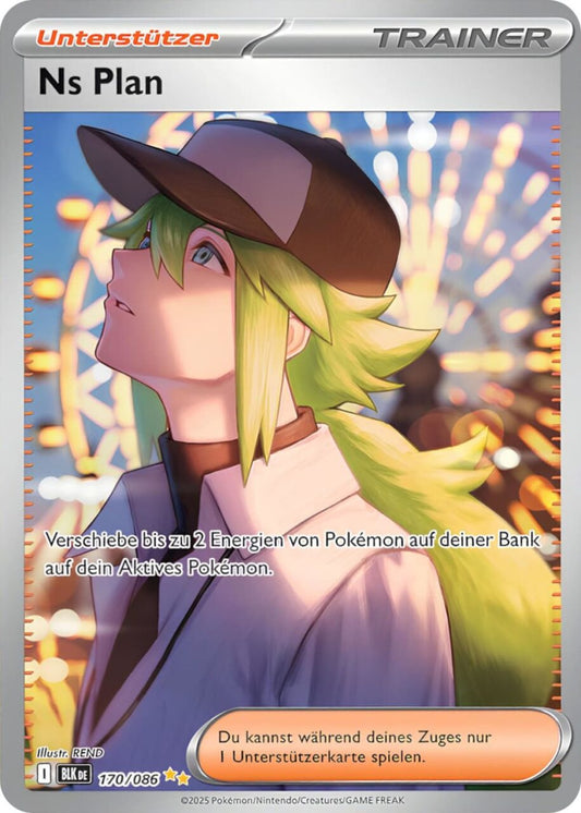 BLK170 - Ns Plan - Schwarze Blitze - KP 10.5 - (BLK170/86)